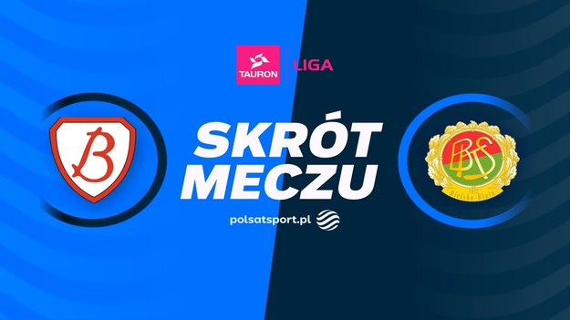 Skrót meczu PGE Grot Budowlani Łódź - BKS Bostik ZGO Bielsko-Biała.