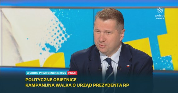 Czarnek w "Graffiti": Trzaskowski oznacza Putina na granicy