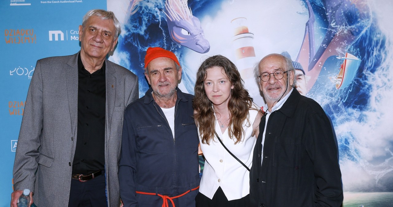 Jan Peszek, Wiktor Zborowski oraz Włodzimierz Press - to oni między innymi pojawili się na uroczystej premierze nowego filmu Olgi Chajdas "Dziadku, wiejemy!". Pokaz odbył się 22 kwietnia w warszawskim kinie Wisła, a tytuł trafi na ekrany polskich kin 9 maja.