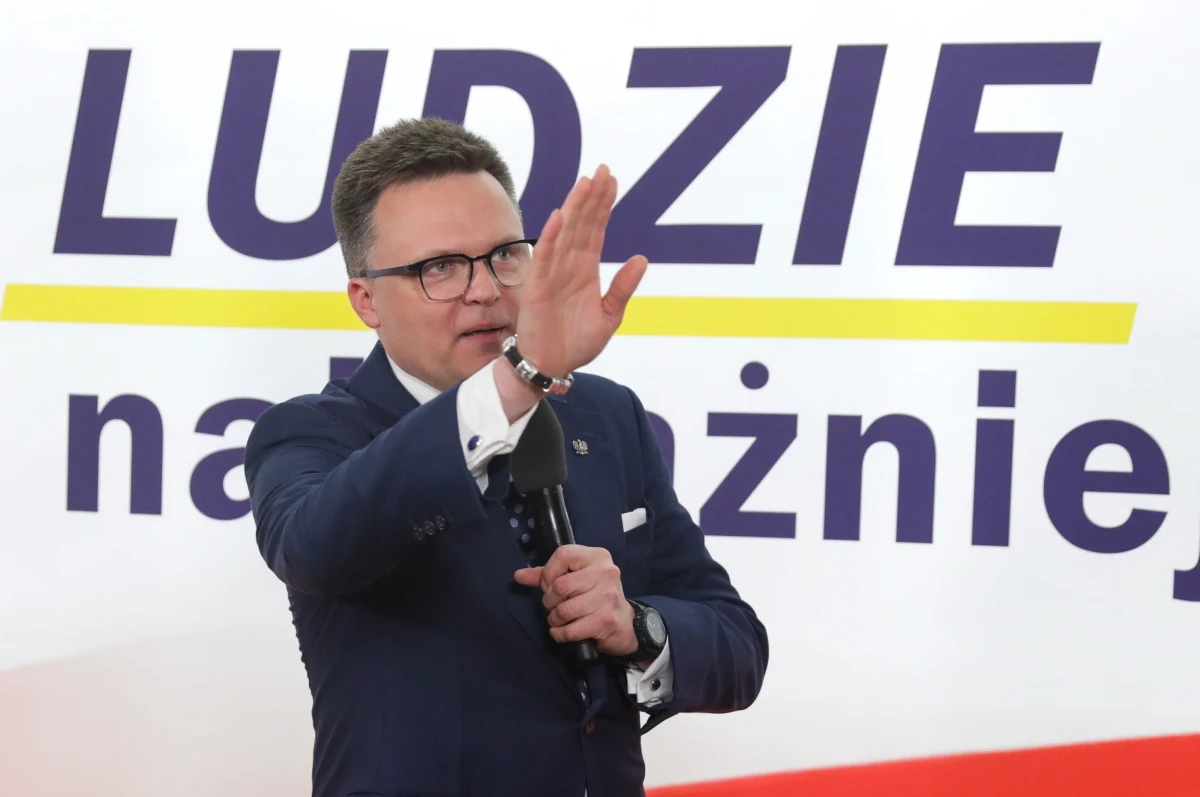"To będzie debata, to będzie sparing, jeżeli Rafał się na to zgodzi" - powiedział marszałek Sejmu Szymon Hołownia, który proponuje Rafałowi Trzaskowskiemu debatę w Gdańsku 30 kwietnia.