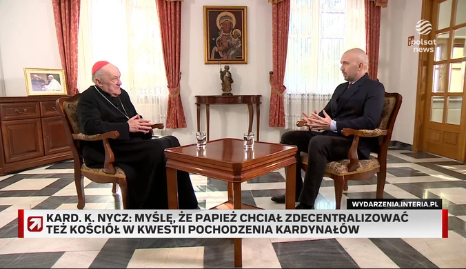 Kard. Nycz w "Gościu Wydarzeń" o konklawe: Zebranie na kilka dni ludzi "pod kluczem"