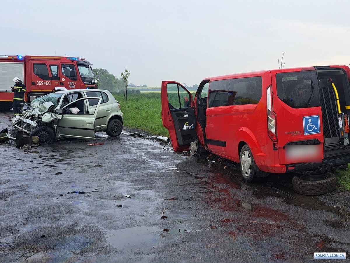 Tragedia na Dolnym Śląsku. W wypadku brały udział dzieci