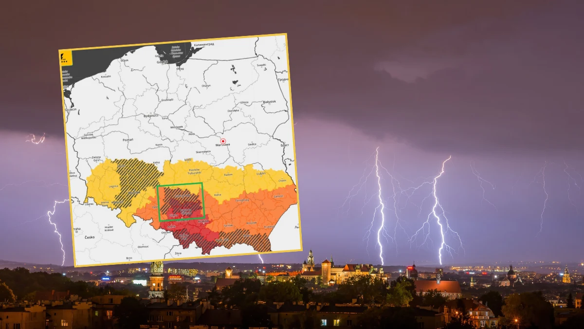 Instytut Meteorologii i Gospodarki Wodnej (IMGW) wydał ostrzeżenia przed silnymi burzami, które mają nawiedzić południe Polski. Prognozy mówią o ulewnych deszczach, którym miejscami będą towarzyszyć porywy wiatru do 70 km/h oraz lokalnie grad. W związku z niebezpieczną pogodą Rządowe Centrum Bezpieczeństwa wydało alerty dla mieszkańców południowych województw. Sprawdź radar burz, żeby zobaczyć, gdzie sytuacja będzie najgorsza.