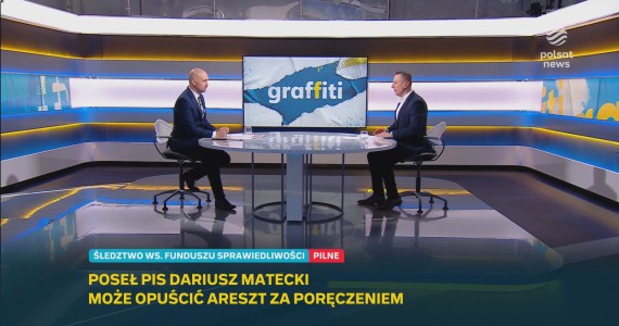 Brejza w "Graffiti" o Mateckim: Zarzuty przez cały czas są bardzo poważne