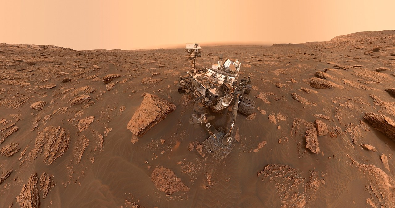 Takiego zdjęcia łazika marsjańskiego jeszcze nie było