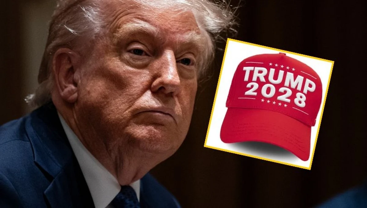 "Przyszłość wygląda obiecująco! Napisz zasady na nowo z czapką Trump 2028" - tym hasłem reklamowany jest nowy produkt w internetowym sklepie z gadżetami Donalda Trumpa. Czerwona czapka i inne gadżety z napisem "Trump 2028" zdaniem części komentatorów pokazują, jak poważnie Donald Trump myśli o trzeciej kadencji prezydentury. Za rok z małym okładem republikanin będzie obchodzić osiemdziesiąte urodziny.