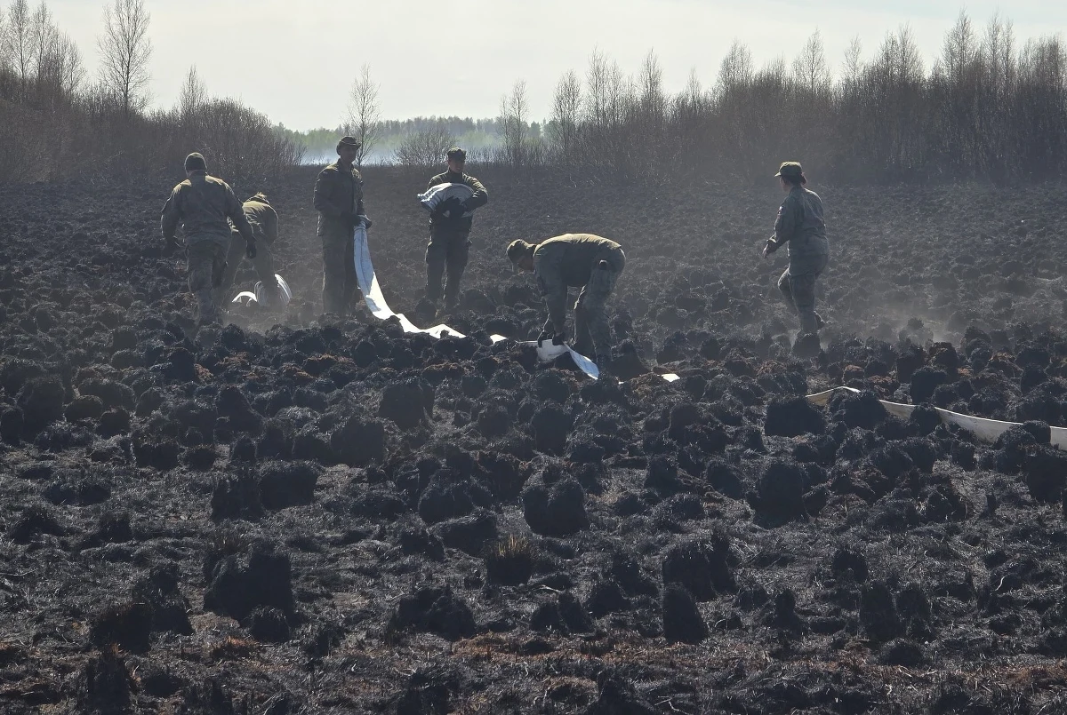 Około 400 ha siedliska Natura 2000 bory i lasy bagienne - to szacowane straty będące pokłosiem pożaru w Biebrzańskim Parku Narodowym. Poinformował o tym w piątek resort klimatu i środowiska. Dodano, że obecnie sytuacja w parku jest stabilna, a ogień nie rozprzestrzenia się.