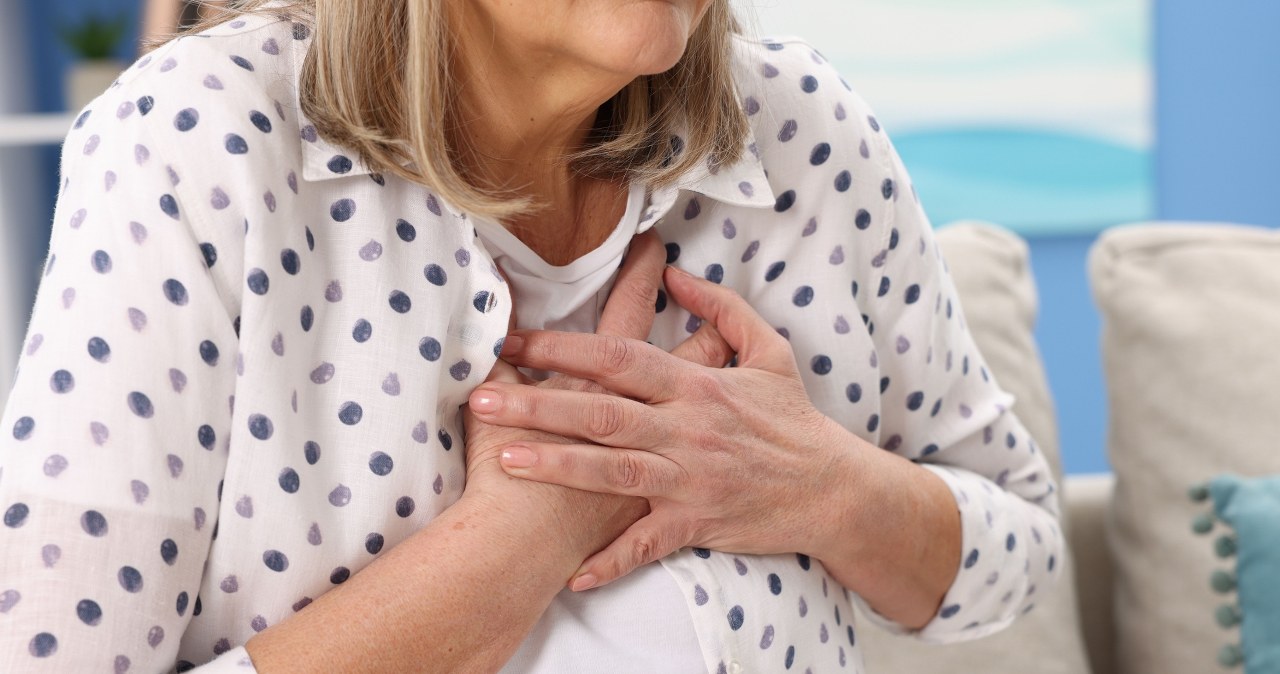 Nietypowe objawy niewydolności serca. Wśród nich kaszel i niestrawność