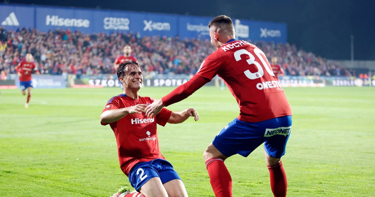 Raków wysłał sygnał do Lecha i Jagiellonii. Trzy gole, fantastyczny Trelowski