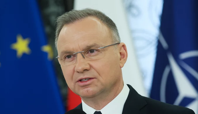 Duda o słowach Trumpa ws. Ukrainy. "Mam swoje zdanie"