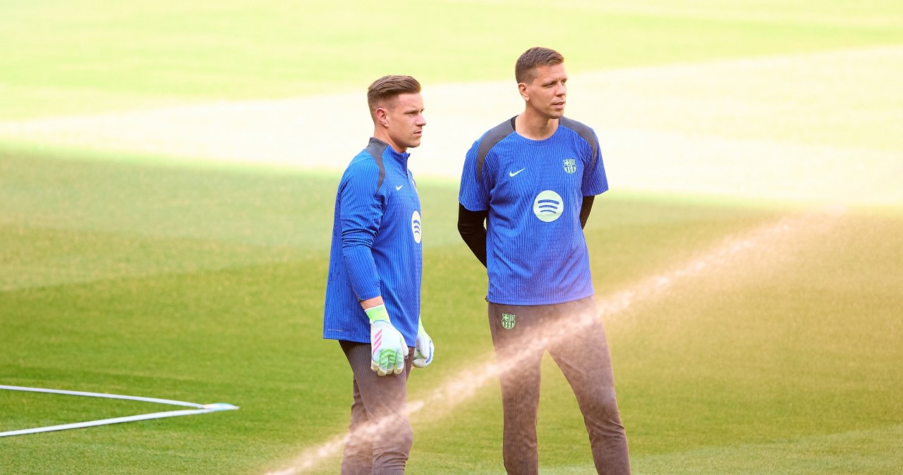 Bramkarze Barcelony uchwyceni przez kamerę, co za nagranie. Szczęsny w roli głównej