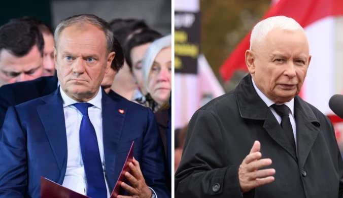 Sondaż. Tusk i Kaczyński zapowiadali emeryturę. Polacy zabrali głos