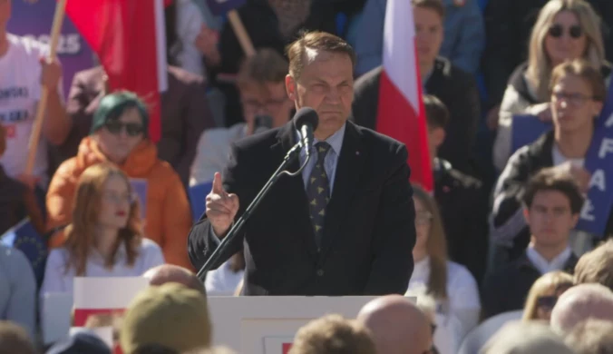 Emocje na wiecu Trzaskowskiego. Gość specjalny zakpił z prezydenta