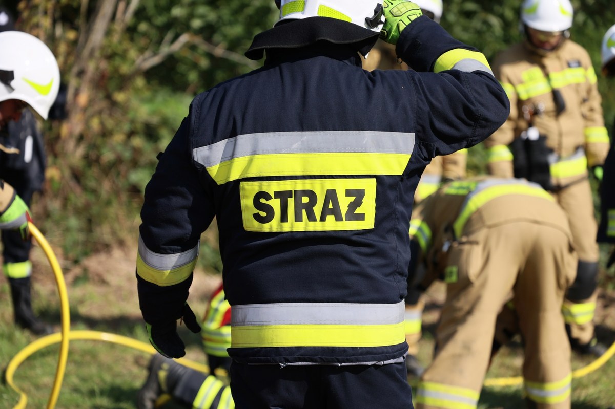 Pożar w Starogardzie Gdańskim. 20 osób ewakuowanych, 5 zabranych do szpitala