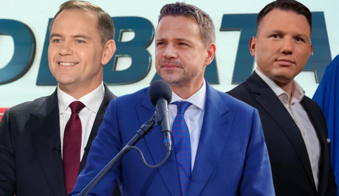 Dla kogo druga tura? Nowy sondaż wskazuje rywala Trzaskowskiego
