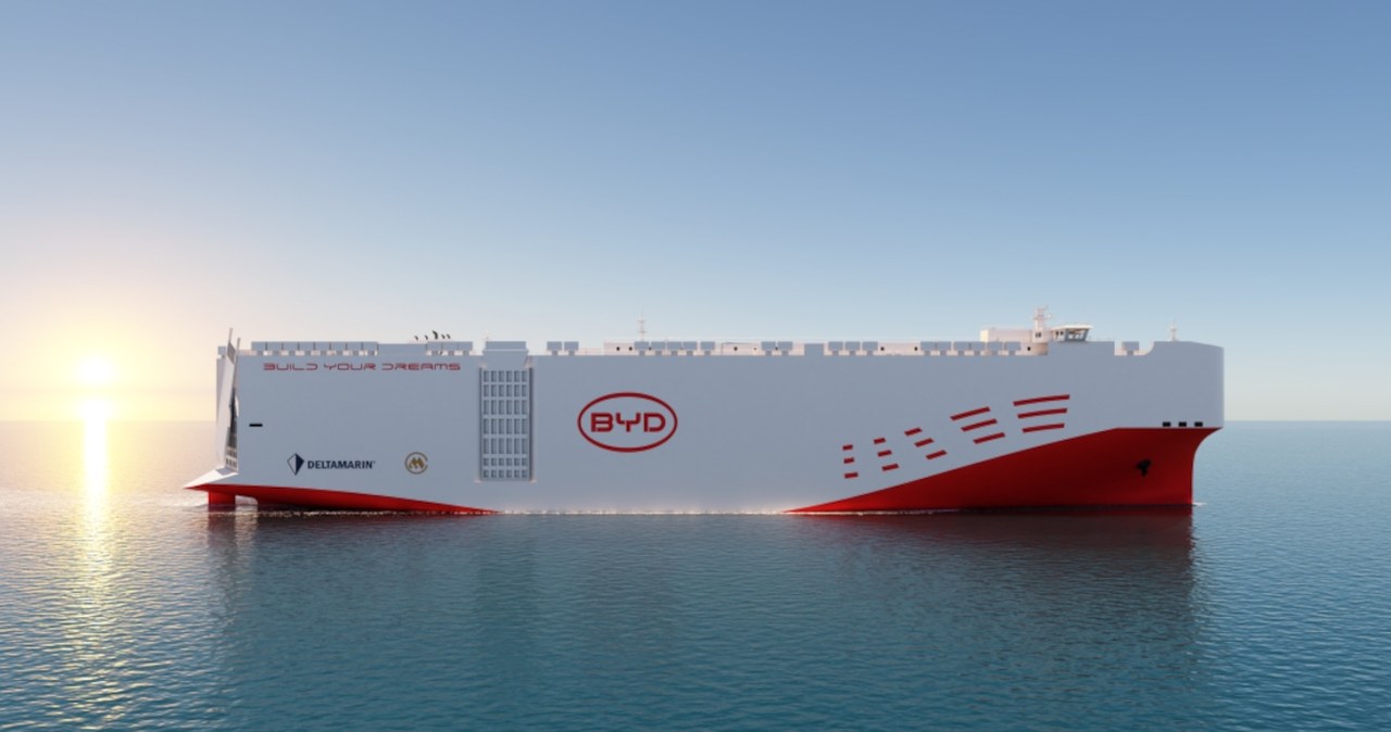 Zbudowali największy transportowiec aut na świecie