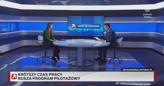 Dziemianowicz-Bąk w "Gościu Wydarzeń": Skrócenie czasu pracy jest koniecznością