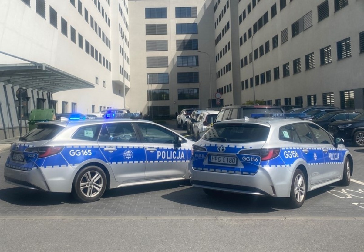 Atak nożownika w szpitalu w Krakowie