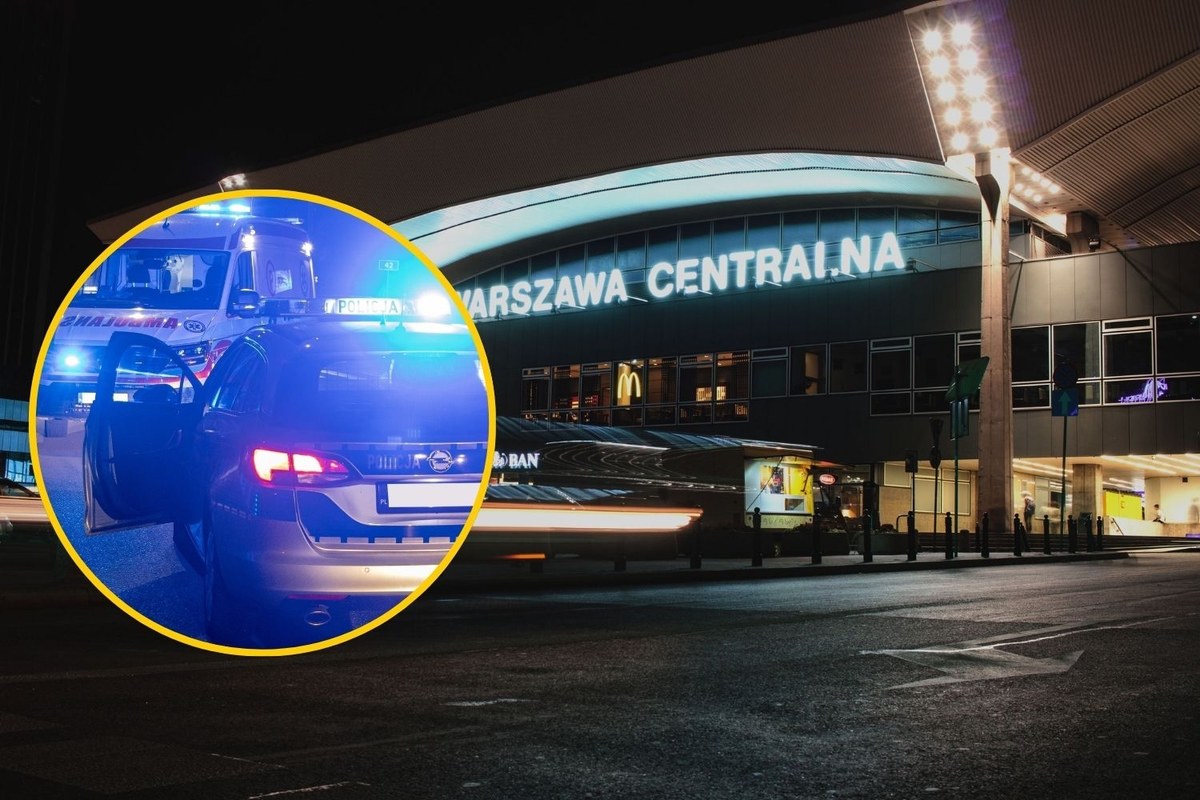 Dramatyczne sceny na Dworcu Centralnym: Nowe informacje o sprawcy
