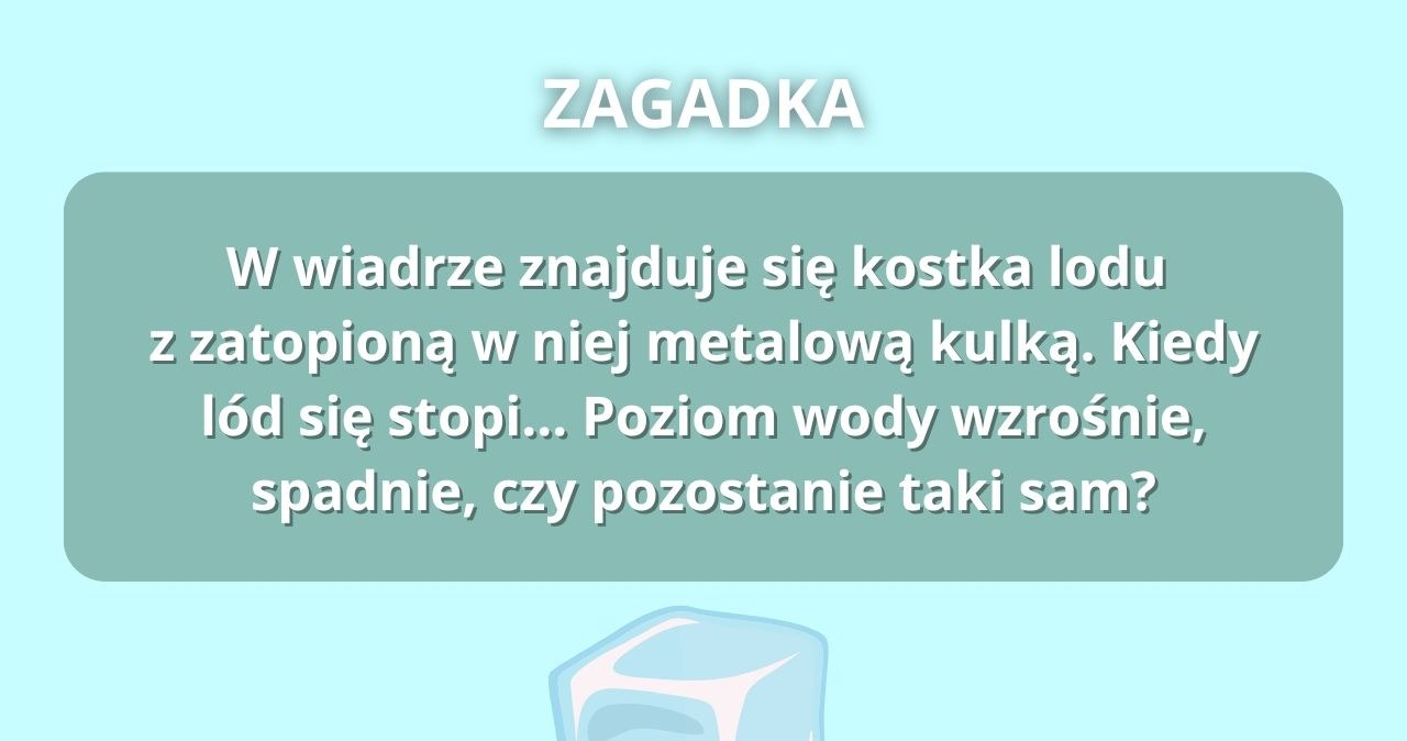 Zagadka na logiczne myślenie. Sprawdź, jak gwałtownie jesteś w stanie myśleć