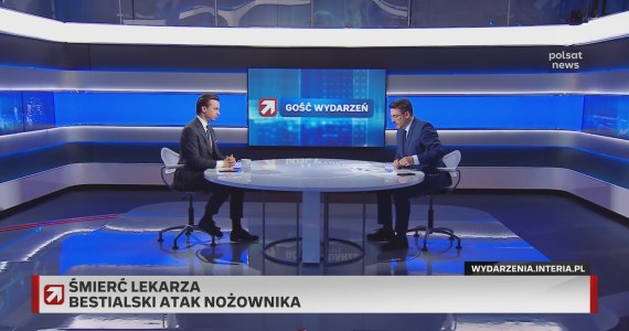 Bosak w "Gościu Wydarzeń" po ataku na lekarza: Chciałbym, żeby to był odosobniony przypadek
