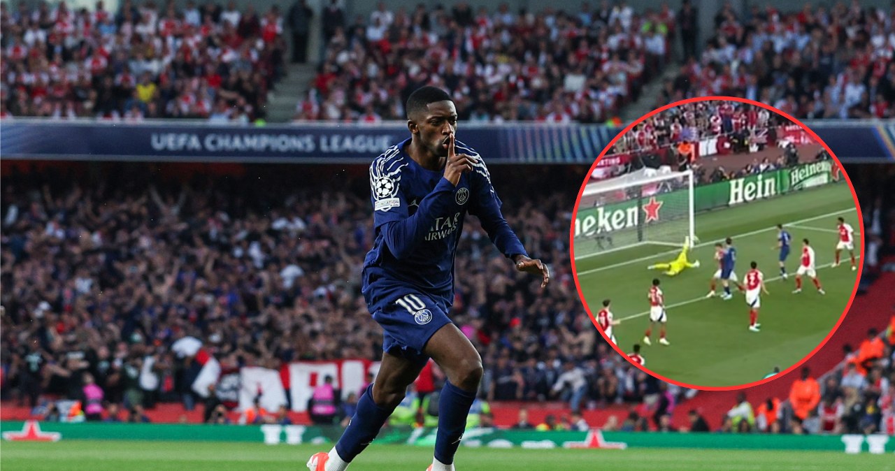 Cztery minuty i kompletna cisza. Kiwior tylko patrzył, tak zaczęła się walka o finał Ligi Mistrzów