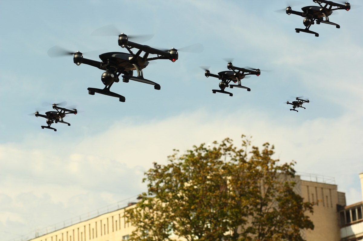 Coraz więcej dronów nad bazami wojskowymi w USA. Podano liczby