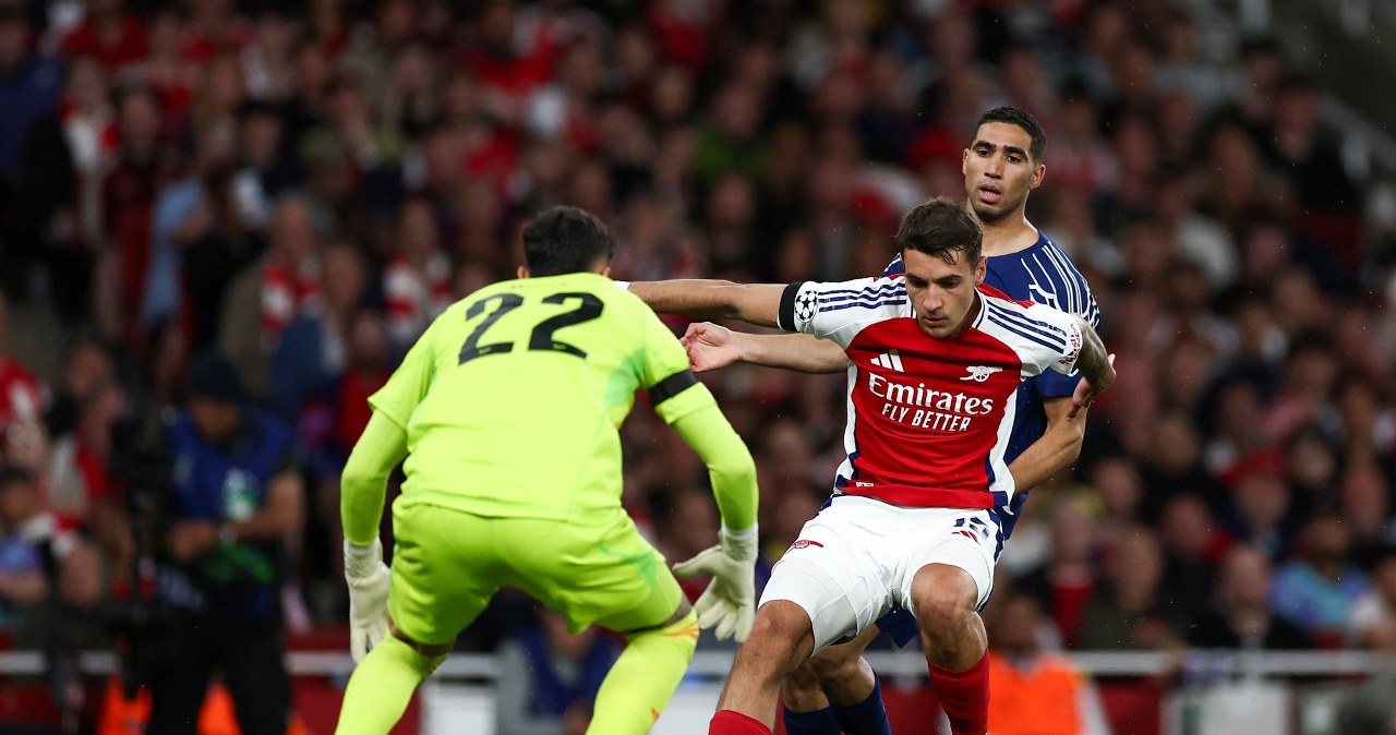 Anglicy ocenili Kiwiora za mecz z PSG. Nie podobało im się szczególnie jedno