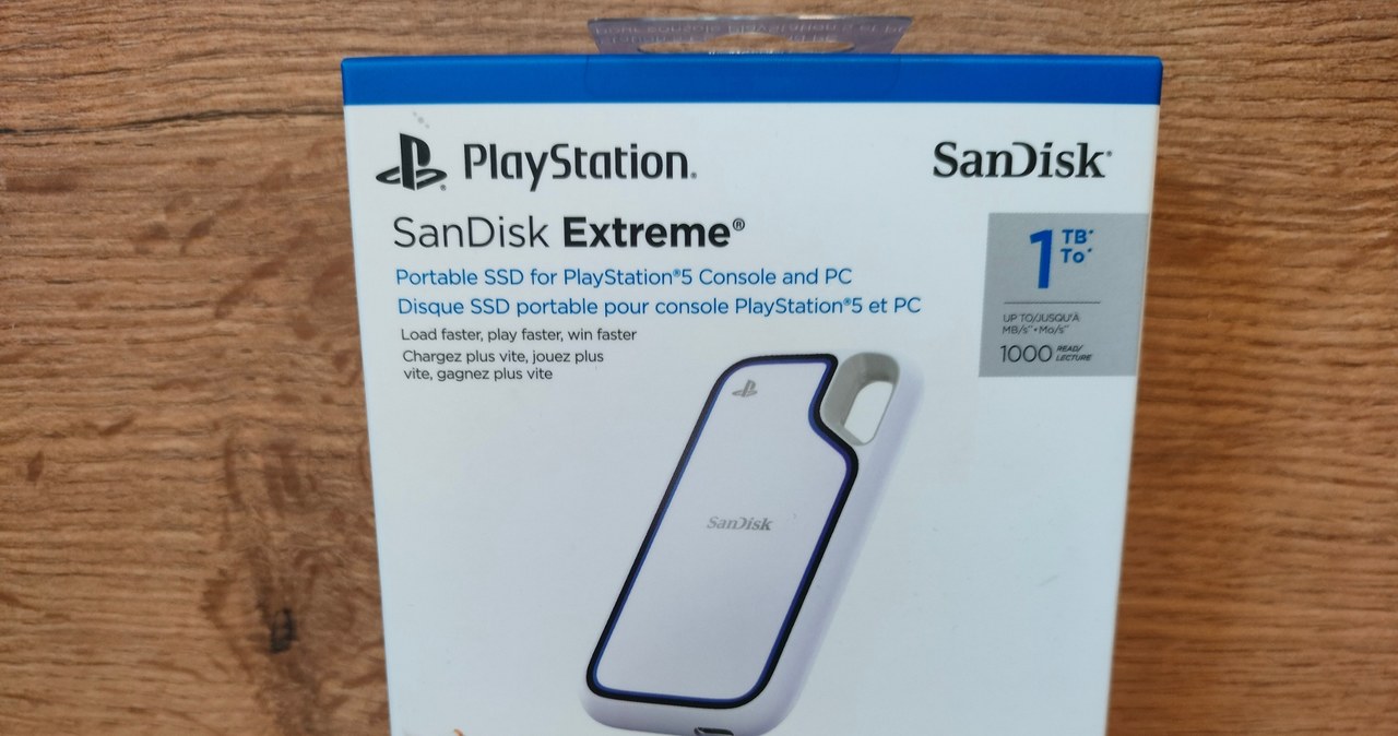 SanDisk Extreme Portable SSD: interesująca propozycja dla posiadaczy PC i PS5
