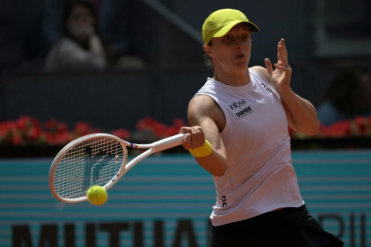 Iga Świątek w świetnej formie. Polka wygrała w ćwierćfinale turnieju WTA w Madrycie z rozstawioną z numerem piątym Madison Keys 0:6, 6:3, 6:2. W pojedynku o finał zmierzy się Amerykanką Coco Gauff albo Rosjanką Mirrą Andriejewą.

