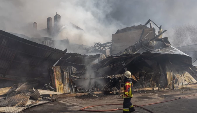 Niespokojna noc w Ukrainie. Rosjanie przeprowadzili zmasowany atak