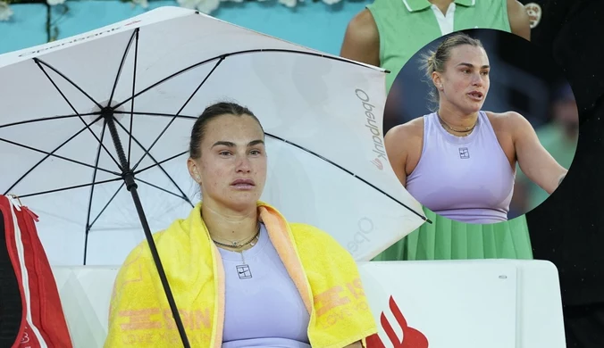 Sabalenka była na granicy, podeszła do sędziny. Odmówiła gry, mecz przerwano