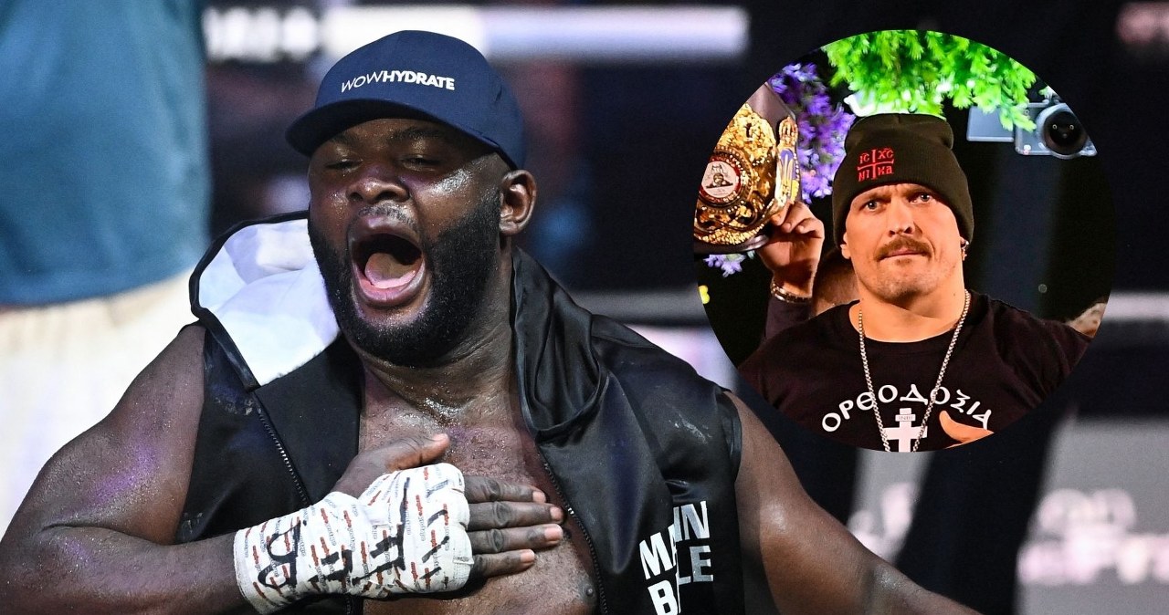 Olbrzym rzuca wyzwanie Usykowi. "Pokona każdego poza mną"