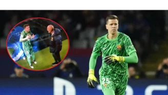 Tego nie było widać w telewizji. Kamery nagrały, z kim rozmawiał Szczęsny