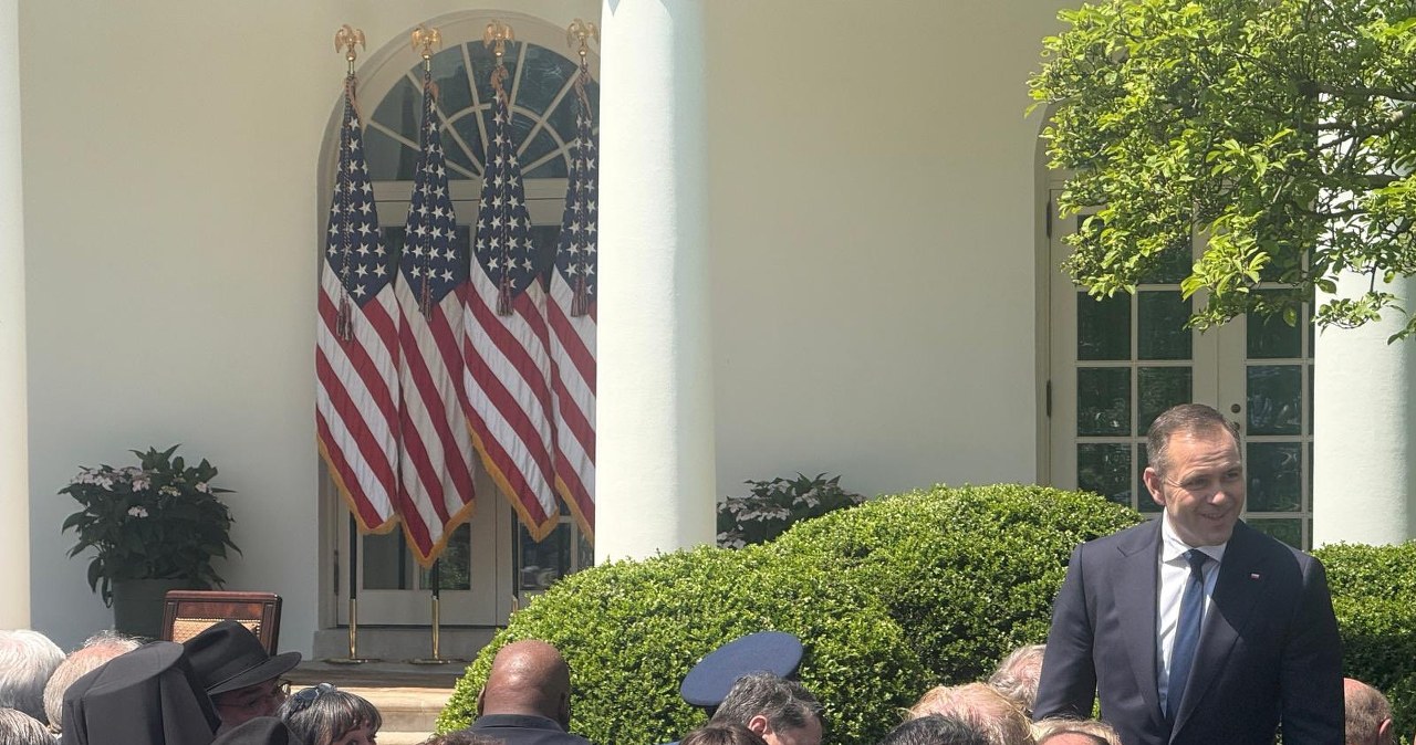 Karol Nawrocki na uroczystości prezydenta USA. Wizyta w Białym Domu