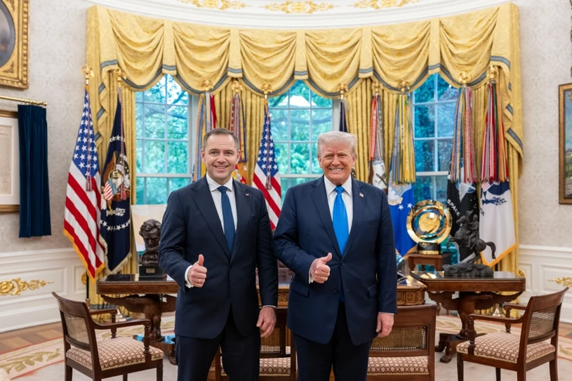 Nawrocki spotkał się z Trumpem. "Powiedział: ty zwyciężysz"