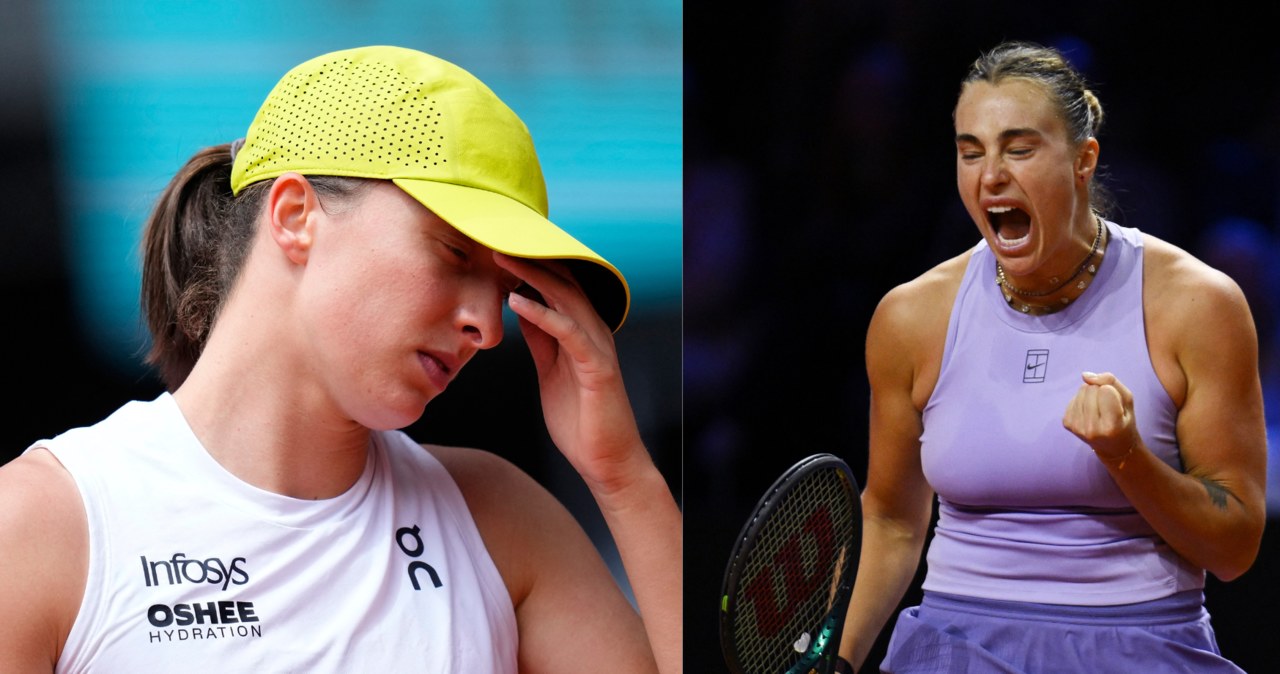 Bolesna klęska Świątek, Polka nie wykorzystała szansy. Sabalenka jest jedyna