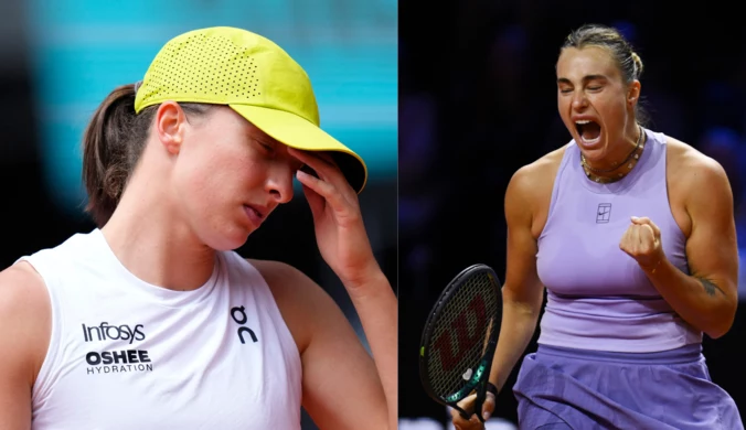 Bolesna klęska Świątek, Polka nie wykorzystała szansy. Sabalenka jest jedyna