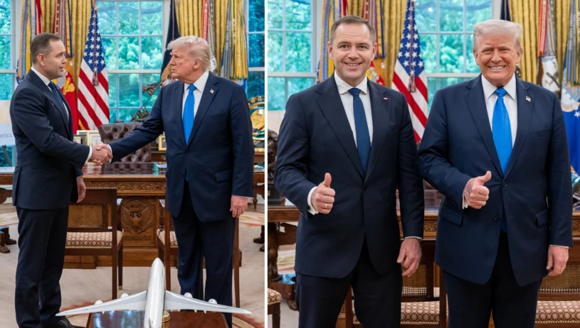 Wiedziały tylko cztery osoby. Znamy kulisy wizyty Nawrockiego u Trumpa