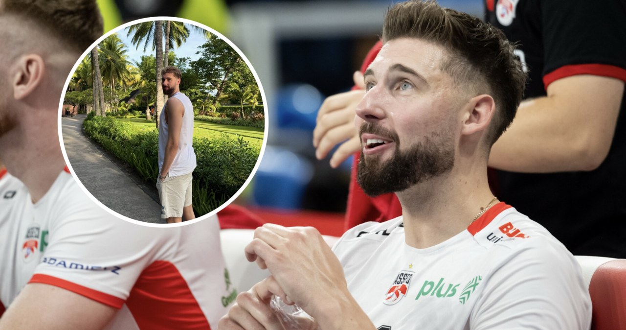 Bartosz Bednorz na rajskich wakacjach. Nie pojechał na nie sam