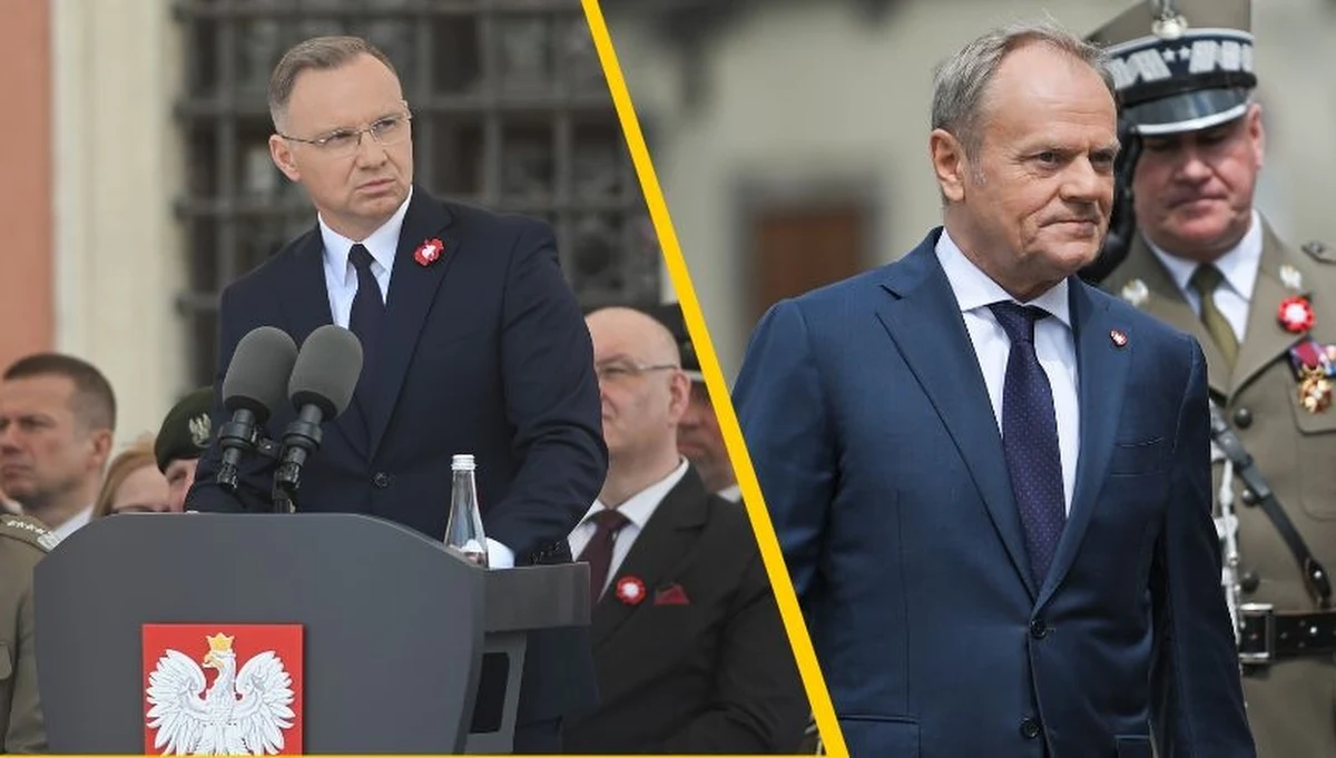 Premier Donald Tusk odniósł się do przemówienia wygłoszonego przez Andrzeja Dudę z okazji Święta Konstytucji. Szef rządu zasugerował, że prezydent „potrafi obchodzić konstytucję”.