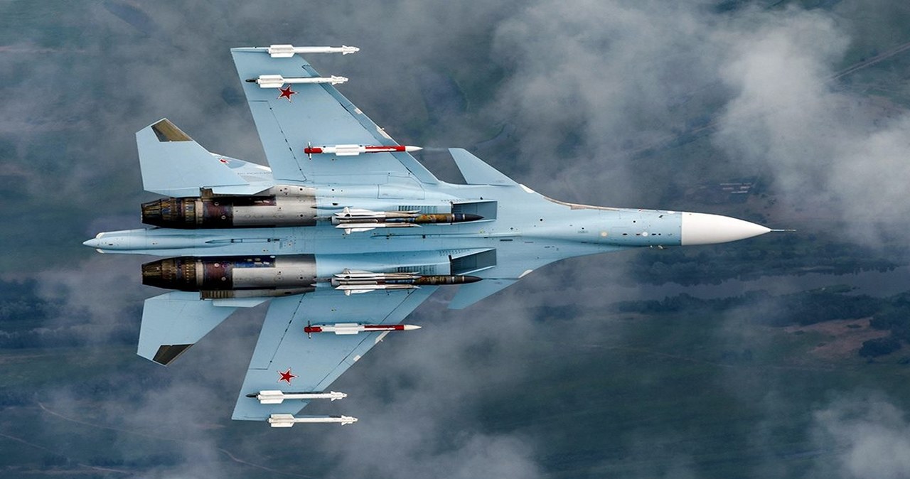 Ukraiński dron morski zestrzelił rosyjski myśliwiec Su-30