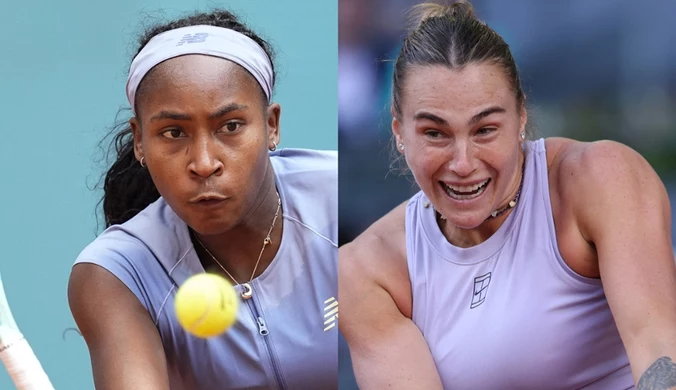 Powrót z 3:5 w finale Sabalenka - Gauff w Madrycie. Korzystne rozstrzygnięcie dla Świątek