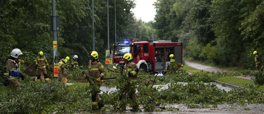 Prawie 250 razy interweniowali w sobotę strażacy w związku z burzami, które przechodziły przez Polskę. W niedzielę Instytut Meteorologii i Gospodarki Wodnej wydał alerty przed niebezpieczną pogodą dla kilku powiatów.