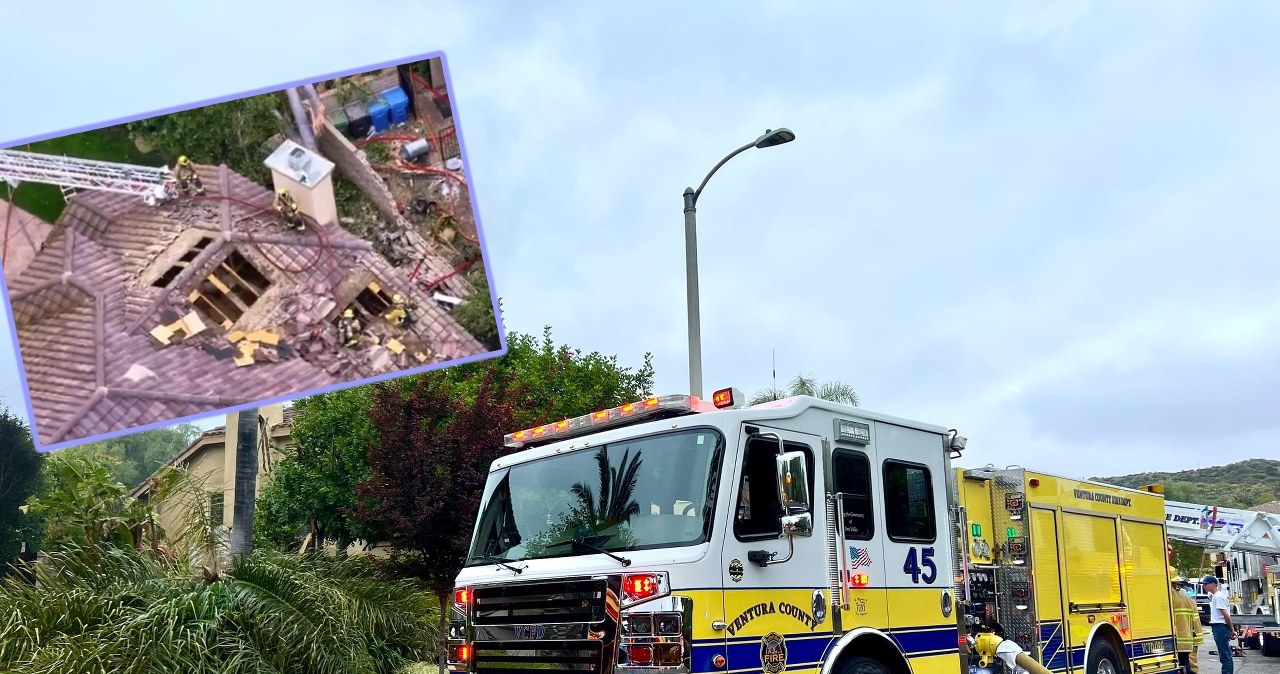 Samolot spadł na osiedle mieszkalne. "Zobaczyłyśmy wielką kulę ognia"