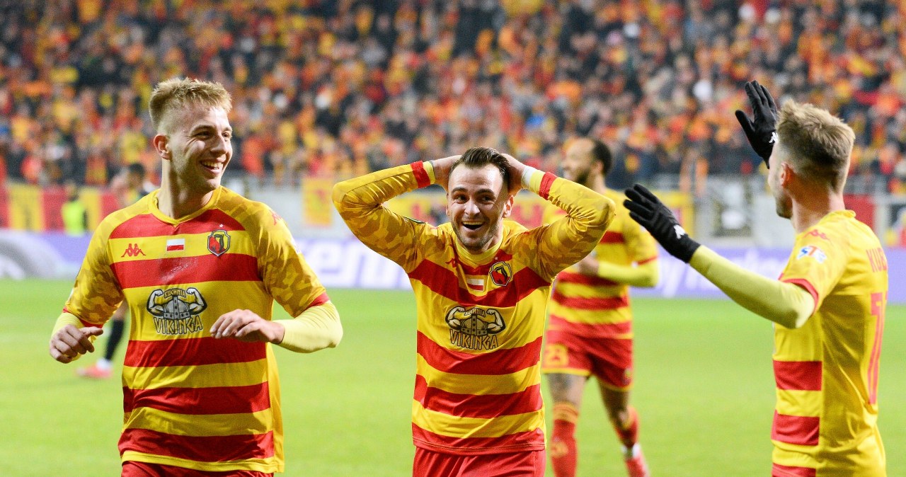 Koniec meczu w Białymstoku i wielka radość. Już pewni gry w pucharach