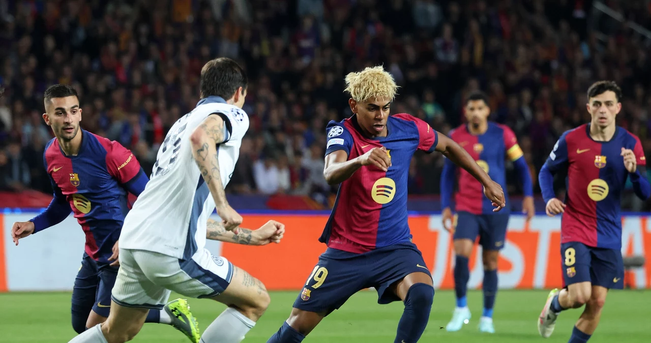 Pierwszy mecz 1/2 LM: Barcelona - Inter