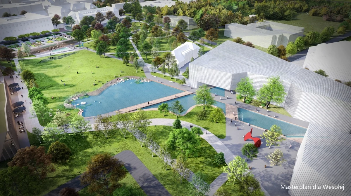 Zakończył się pierwszy etap prac nad masterplanem dla krakowskiej kreatywnej dzielnicy Wesoła. Dzięki niemu, tereny dawnego Szpitala Uniwersyteckiego mają zamienić się w wielofunkcyjną przestrzeń miejską.