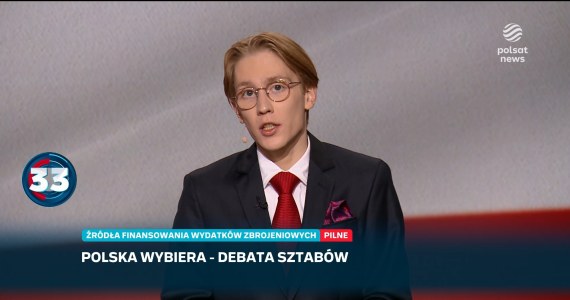 Debata sztabów. Pytanie o finanse na zbrojenia. Bartoszewicz: Każdy Polak powinien mieć możliwość kupić legalnie broń i się szkolić