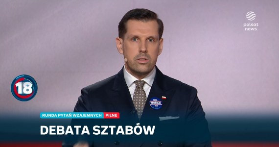 Debata sztabów. Pytania wzajemne. Czy Nawrocki ułaskawi działaczy PiS? Boheński: Nie, bo nigdy nie był członkiem partii